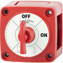 Blue Sea 6005 m-Series (Mini) Battery Switch Single Circuit ON/OFF [6005] - Essenbay Marine