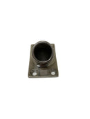 SS Rail Fitting 1" 45 Deg Rectangle Base SSFB66115 - Essenbay Marine