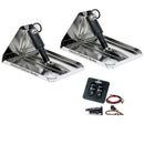 Lenco 16" x 12" Heavy Duty Performance Trim Tab Kit w/Standard Tactile Switch Kit 12V [RT16X12HD] - Essenbay Marine