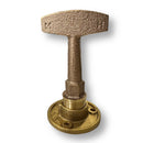 Marine Hardware Bronze 1/2" T-Handle Garboard Drain w/ 2" Flange GARB0.500-T - Essenbay Marine