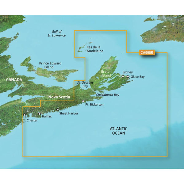Garmin BlueChart g3 Vision HD - VCA005R - Halifax - Cape Breton - microSD/SD [010-C0691-00] - Essenbay Marine