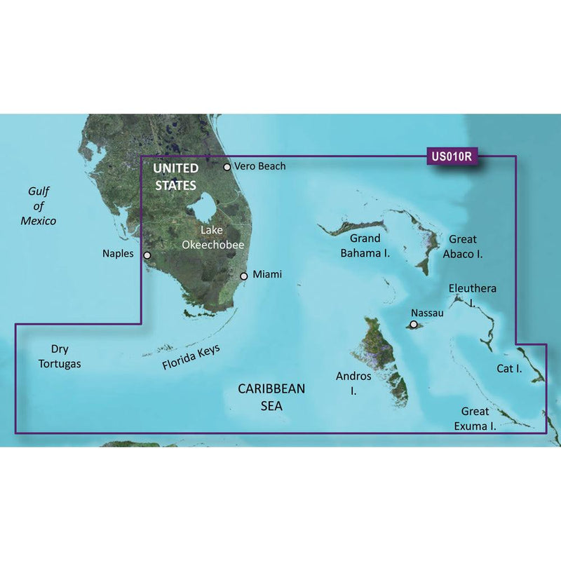 Garmin BlueChart g3 Vision HD - VUS010R - Southeast Florida - microSD/SD [010-C0711-00] - Essenbay Marine