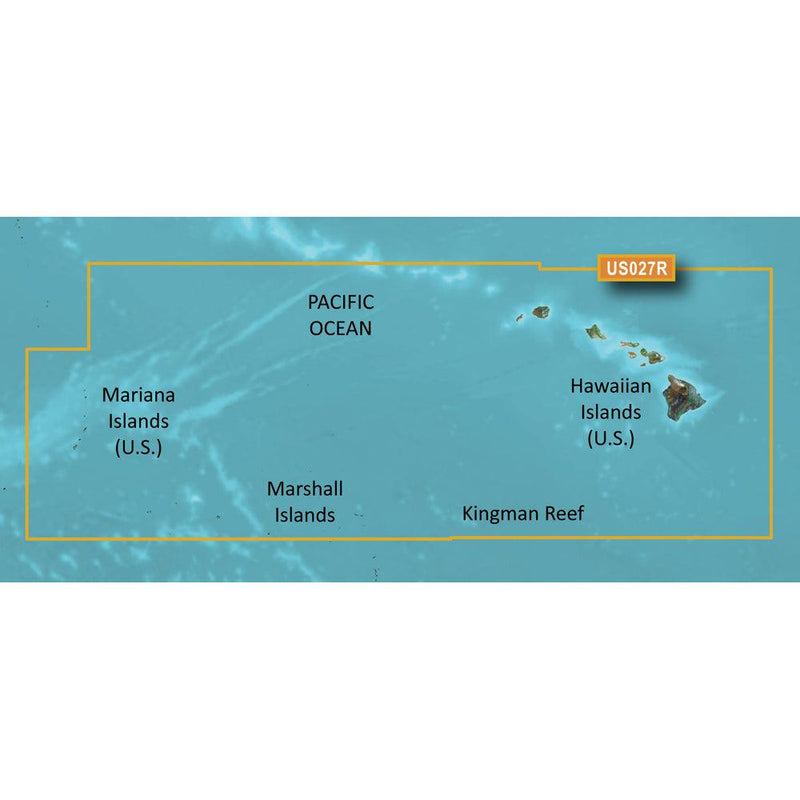 Garmin BlueChart g3 Vision HD - VUS027R - Hawaiian Islands - Mariana Islands - microSD/SD [010-C0728-00] - Essenbay Marine