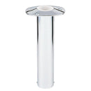 Lee's 0 Degree Stainless Steel Flush Mount Rod Holder - 2" O.D. [RH527VS] - Essenbay Marine