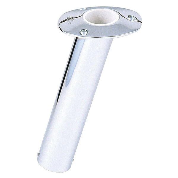 Lee's Clamp-On Rod Holder-Silver-Vertical Mount-Fits 2.375 O.D. Pipe