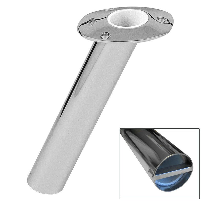 Lees 30 Stainless Steel Bar Pin Rod Holder - 2.25" O.D. [RH530SS/XS] - Essenbay Marine