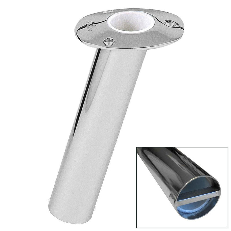 Lees 15 Stainless Steel Bar Pin Rod Holder - 2.25" O.D. [RH534HS/XS] - Essenbay Marine