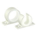 Lee's Single Rod Rack Set - Satin Silver Finish [MC70] - Essenbay Marine