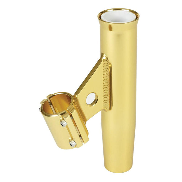 Lee's Clamp-On Rod Holder - Gold Aluminum - Vertical Mount - Fits 1.315" O.D. Pipe [RA5002GL] - Essenbay Marine