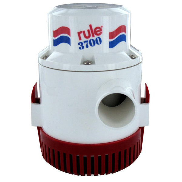 Rule 3700 G.P.H. Bilge Pump Non Automatic 12V [14A] - Essenbay Marine