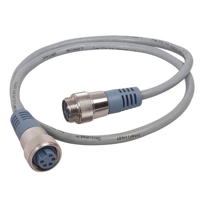 Maretron Mini Double Ended Cordset - Male to Female - 1M - Grey [NM-NG1-NF-01.0] - Essenbay Marine