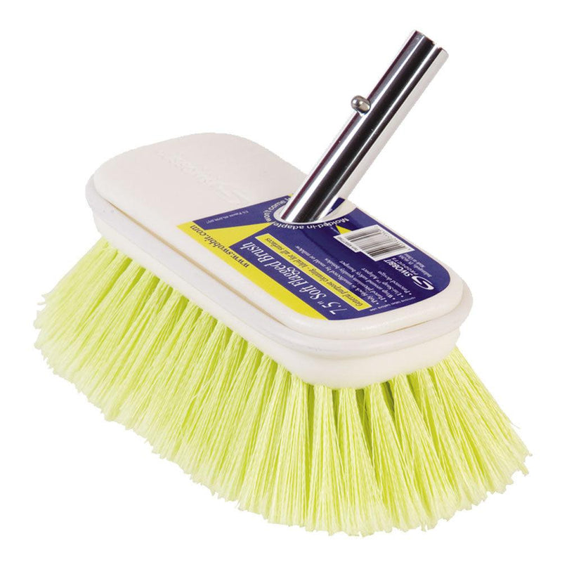 Swobbit 7.5" Soft Flagged Brush - Yellow [SW77345] - Essenbay Marine