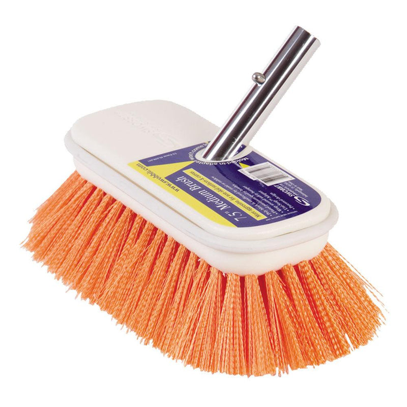 Swobbit 7.5" Medium Brush - Orange [SW77350] - Essenbay Marine