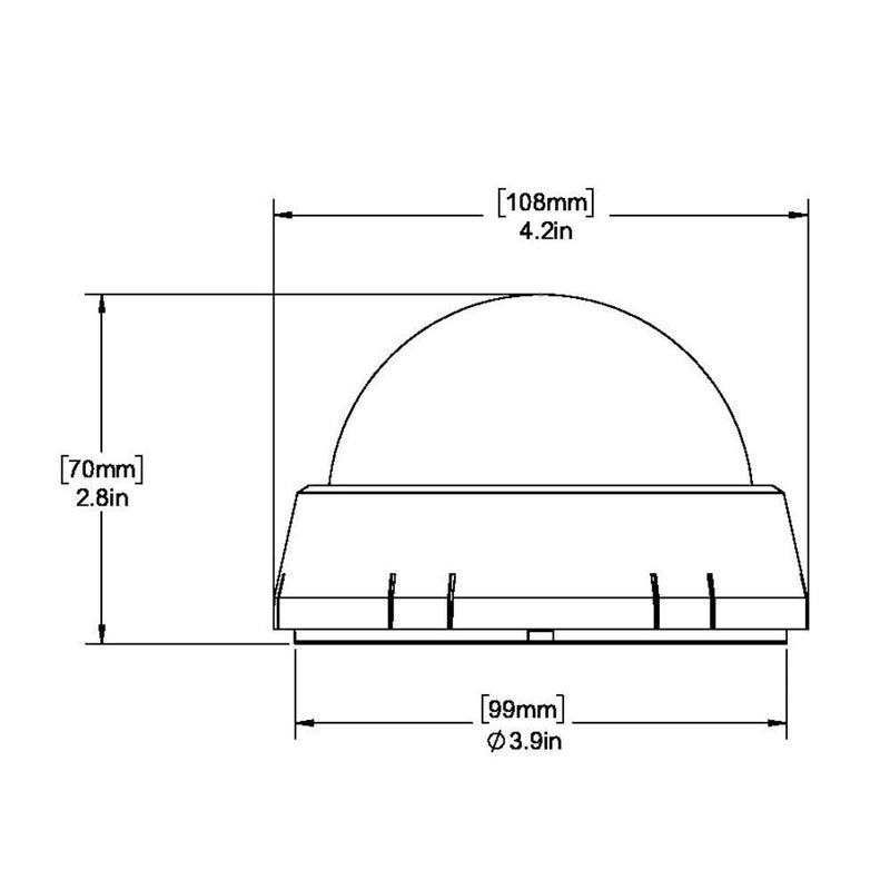 Ritchie XP-98W X-Port Tactician Compass - Surface Mount - White [XP-98W] - Essenbay Marine