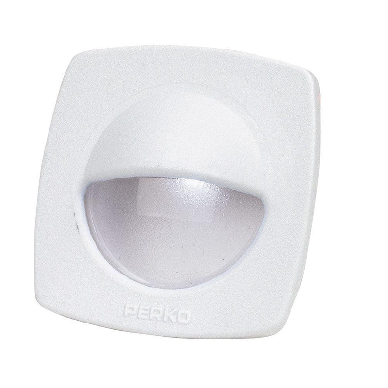 Perko LED Utility Light w/Snap-On Front Cover - White [1074DP2WHT] - Essenbay Marine