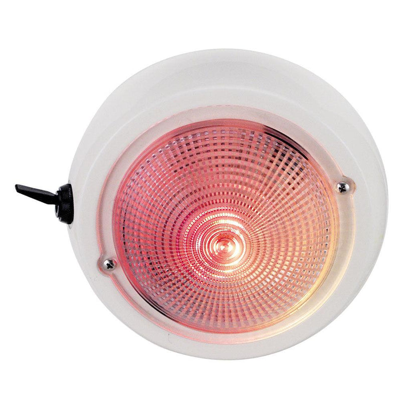 Perko Dome Light w/Red & White Bulbs [1263DP1WHT] - Essenbay Marine