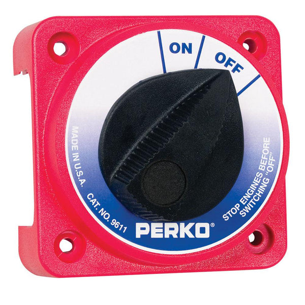 Perko 9611DP Compact Medium Duty Main Battery Disconnect Switch [9611DP] - Essenbay Marine
