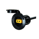 Cannon Flush Mount Power Port - Black [1903012] - Essenbay Marine
