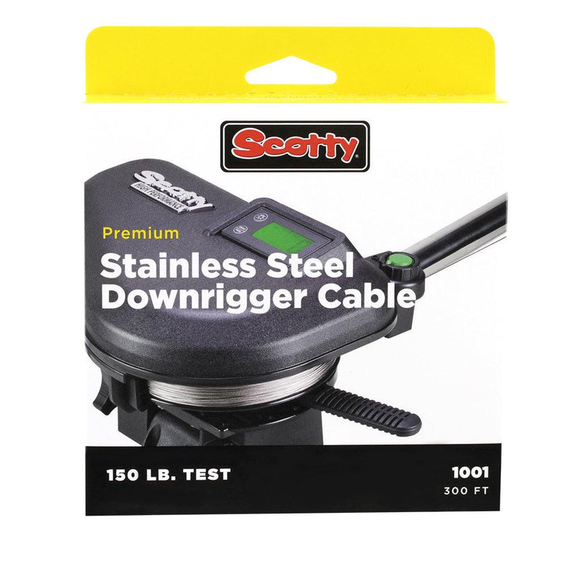 Scotty 200ft Premium Stainless Steel Replacement Cable [1000K] - Essenbay Marine