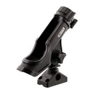Scotty Powerlock Rod Holder Black w/241 Side/Deck Mount [230-BK] - Essenbay Marine