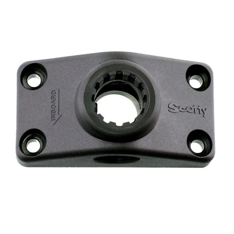 Scotty 241 Combination Side or Deck Mount - Black [241-BK] - Essenbay Marine