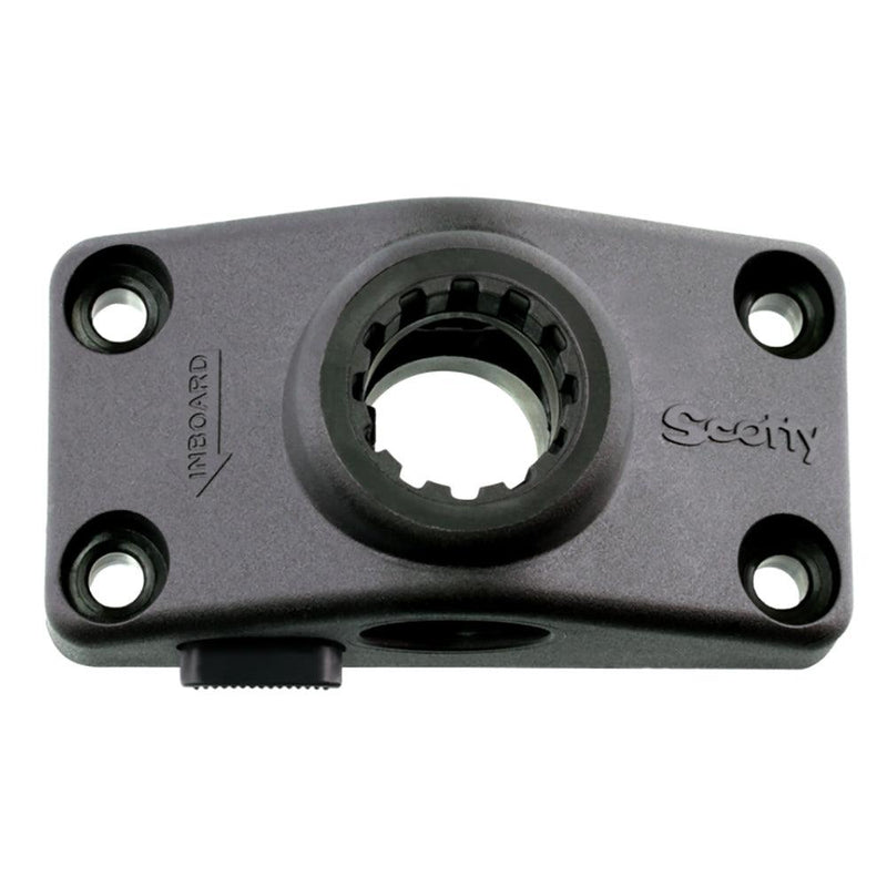 Scotty 241 Locking Combination Side or Deck Mount - Black [241L-BK] - Essenbay Marine