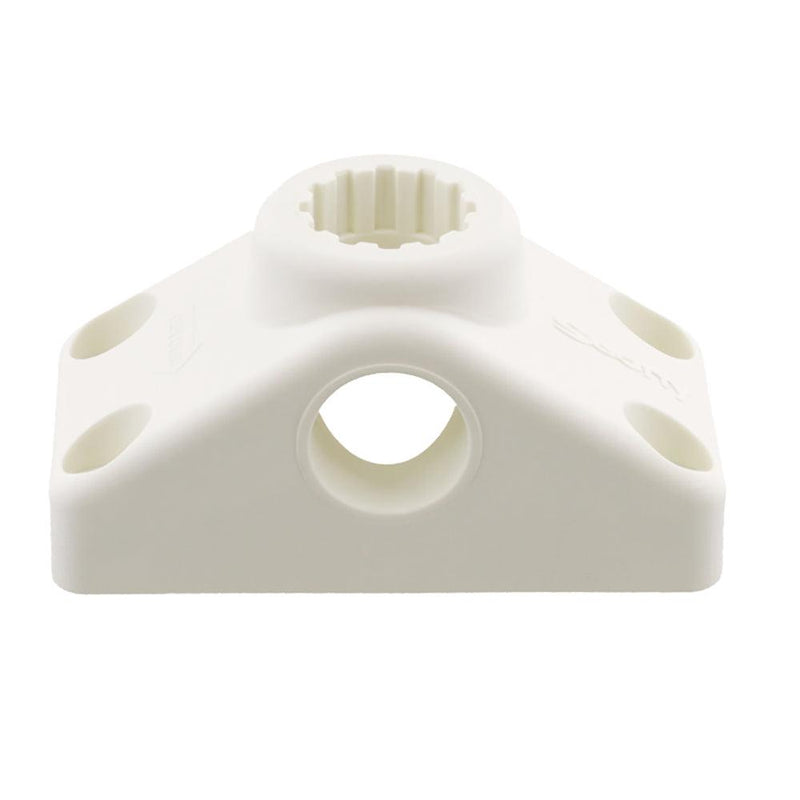 Scotty Combination Side / Deck Mount - White [241-WH] - Essenbay Marine