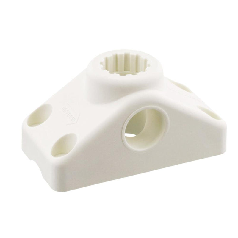 Scotty Combination Side / Deck Mount - White [241-WH] - Essenbay Marine