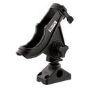 Scotty 280 Bait Caster/Spinning Rod Holder w/241 Deck/Side Mount - Black [280-BK] - Essenbay Marine