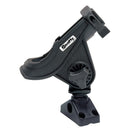 Scotty 280 Bait Caster/Spinning Rod Holder w/241 Deck/Side Mount - Black [280-BK] - Essenbay Marine