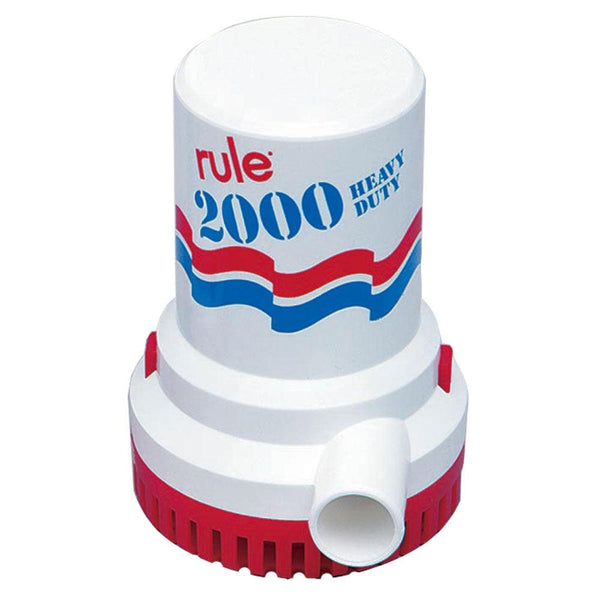 Rule 2000 GPH Non-Automatic Bilge Pump - 32v [11] - Essenbay Marine
