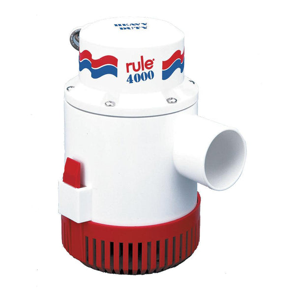 Rule 4000 Non-Automatic Bilge Pump - 12V [56D] - Essenbay Marine