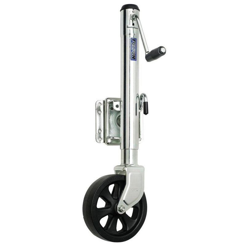 Fulton Single Wheel 1,500 lbs. Bolt-Thru Swivel Jack [XP15 0101] - Essenbay Marine