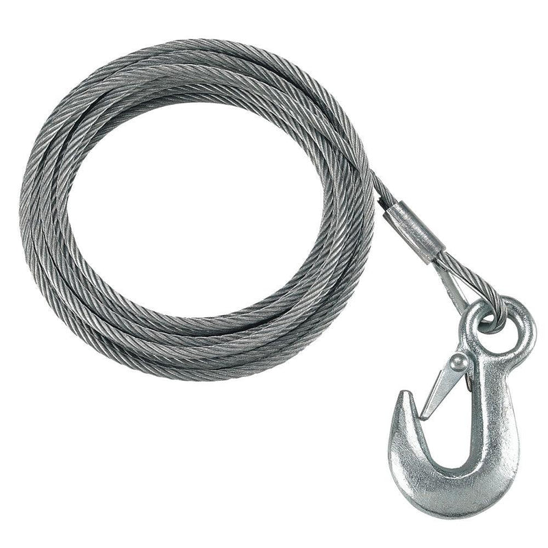 Fulton 3/16" x 25' Galvanized Winch Cable - 4,200 lbs. Breaking Strength [WC325 0100] - Essenbay Marine