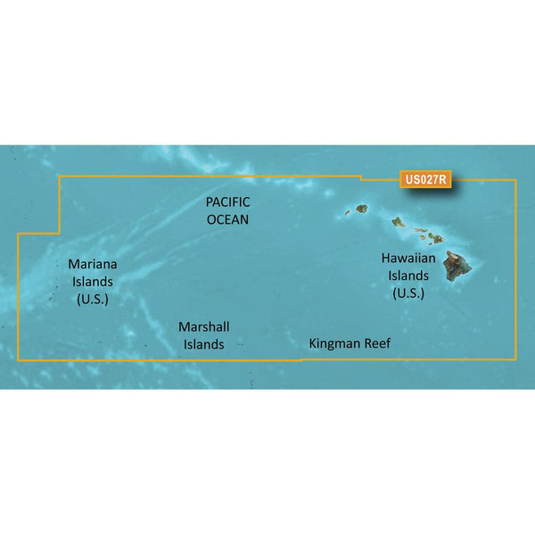 Garmin BlueChart g3 HD - HXUS027R - Hawaiian Islands - Mariana Islands - microSD/SD [010-C0728-20] - Essenbay Marine
