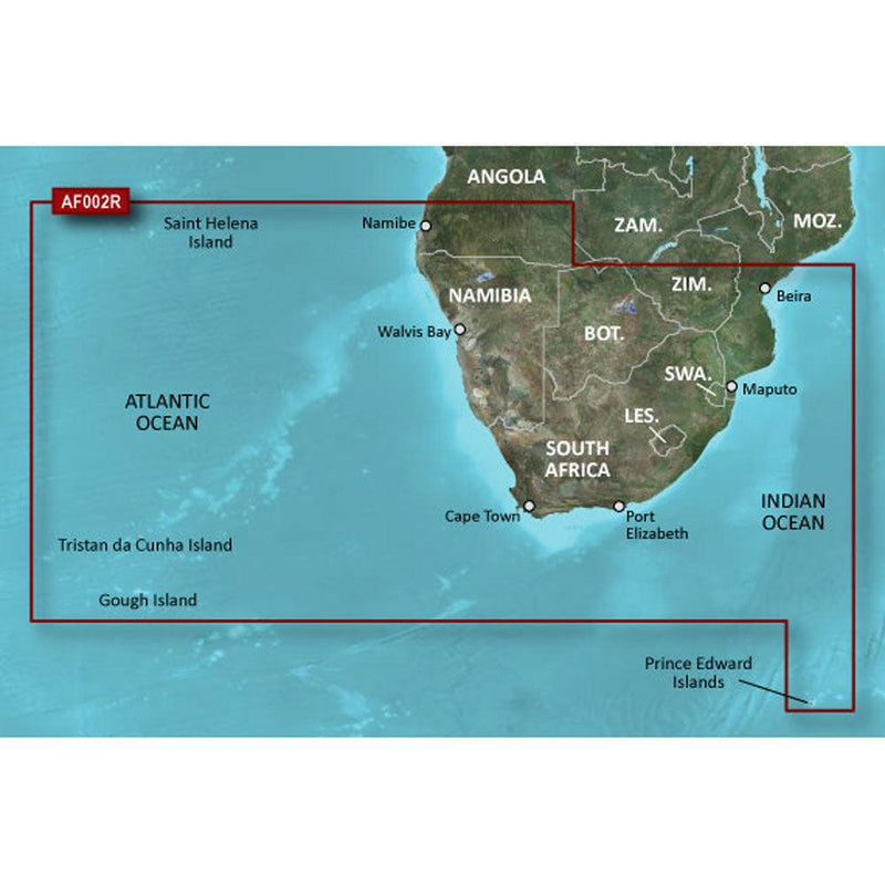 Garmin BlueChart g3 HD - HXAF002R - South Africa - microSD/SD [010-C0748-20] - Essenbay Marine