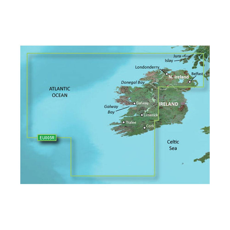 Garmin BlueChart g3 HD - HEU005R - Ireland, West Coast - microSD/SD [010-C0764-20] - Essenbay Marine