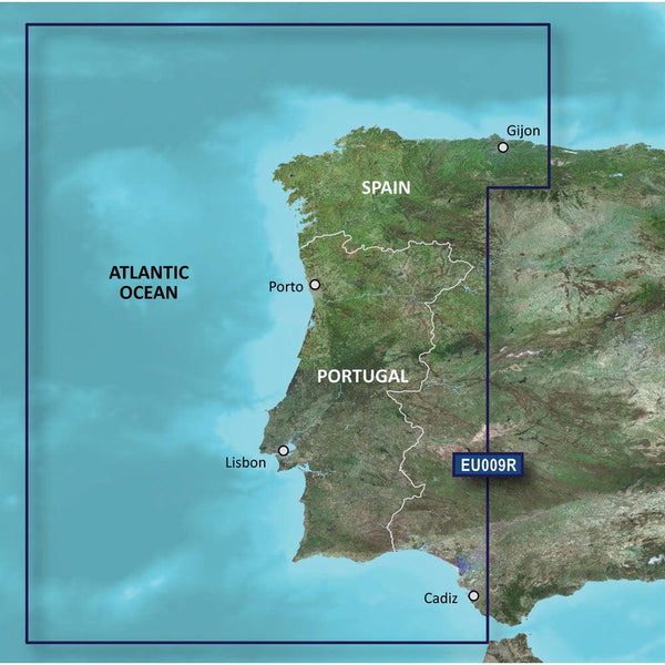Garmin BlueChart g3 HD - HXEU009R - Portugal  Northwest Spain - microSD/SD [010-C0767-20] - Essenbay Marine