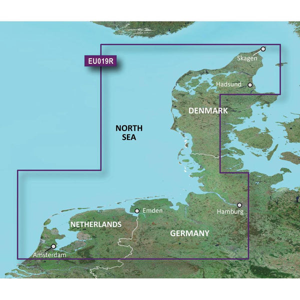 Garmin BlueChart g3 HD - HXEU019R - Alborg to Amsterdam - microSD/SD [010-C0776-20] - Essenbay Marine