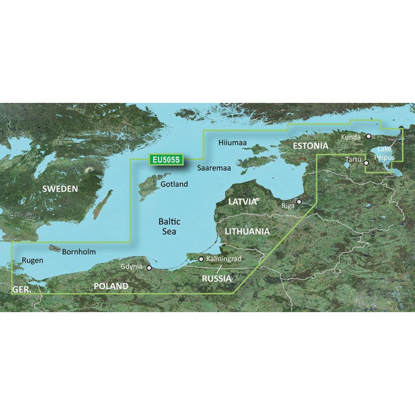 Garmin BlueChart g3 HD - HXEU065R - Baltic Sea East Coast - microSD/SD [010-C0849-20] - Essenbay Marine