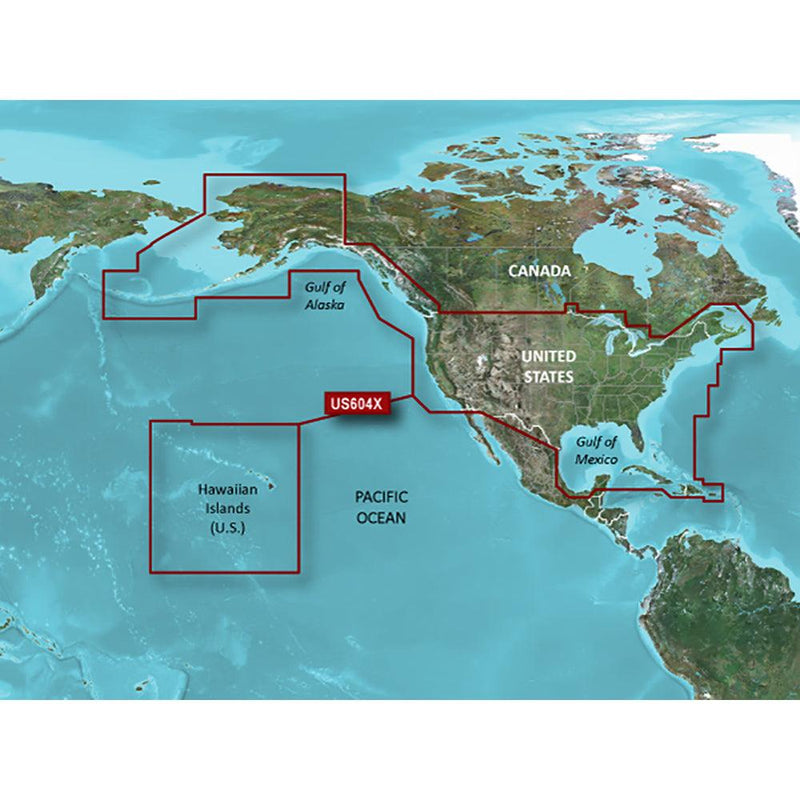 Garmin BlueChart g3 HD - HXUS604x - US All  Canadian West - microSD/SD [010-C1018-20] - Essenbay Marine