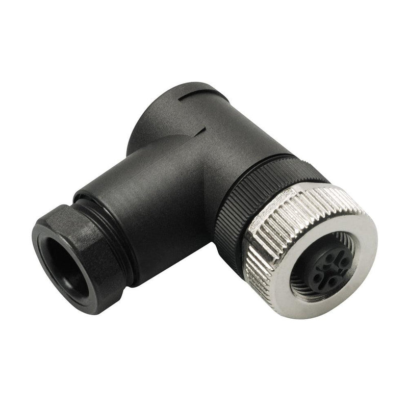 Maretron Micro/Mid Field Attachable Connector 90 Female [FA-CF-90] - Essenbay Marine