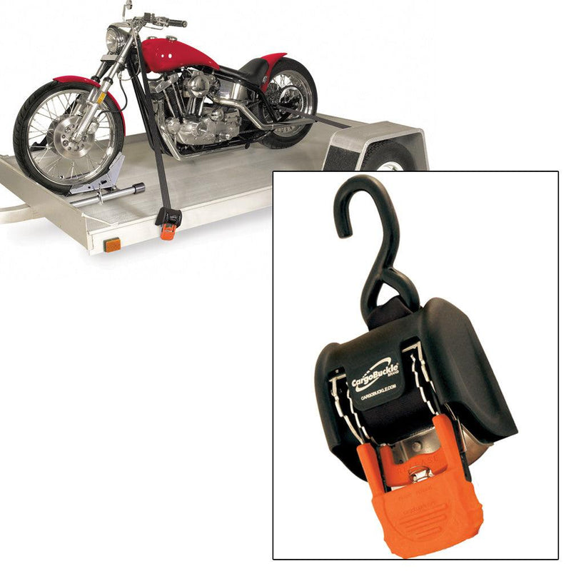 CargoBuckle G3 Retractable Ratchet Tie-Down - 2" x 72" - Pair [F18800] - Essenbay Marine