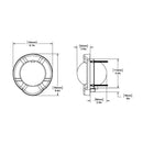 Ritchie SS-PR2 SuperSport Compass - Dash Mount - Black [SS-PR2] - Essenbay Marine