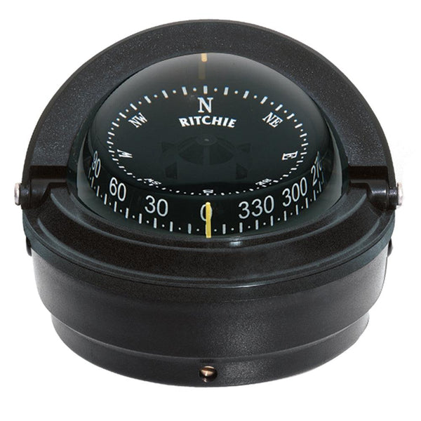 Ritchie S-87 Voyager Compass - Surface Mount - Black [S-87] - Essenbay Marine