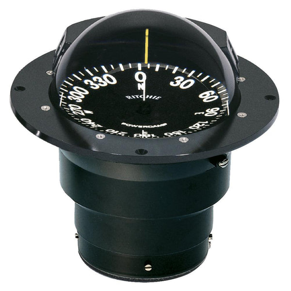 Ritchie FB-500 Globemaster Compass - Flush Mount - Black - 12V - 5 Degree Card [FB-500] - Essenbay Marine