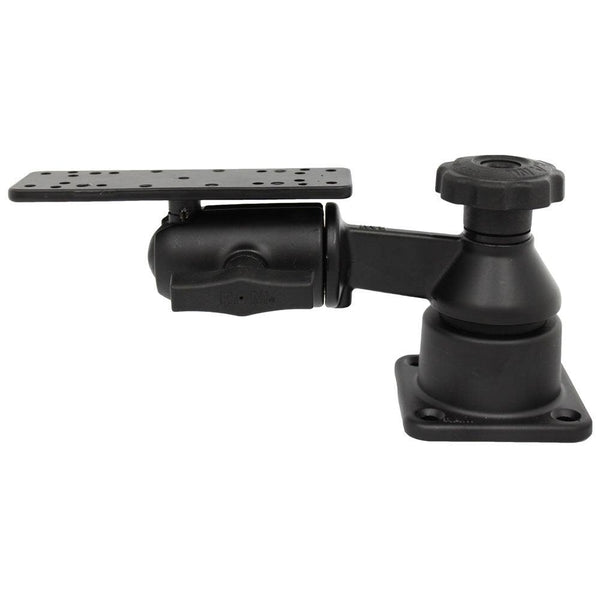 RAM Mount Horizontal Single Arm Ball Mount - Gimbal Bracket [RAM-109HSB] - Essenbay Marine