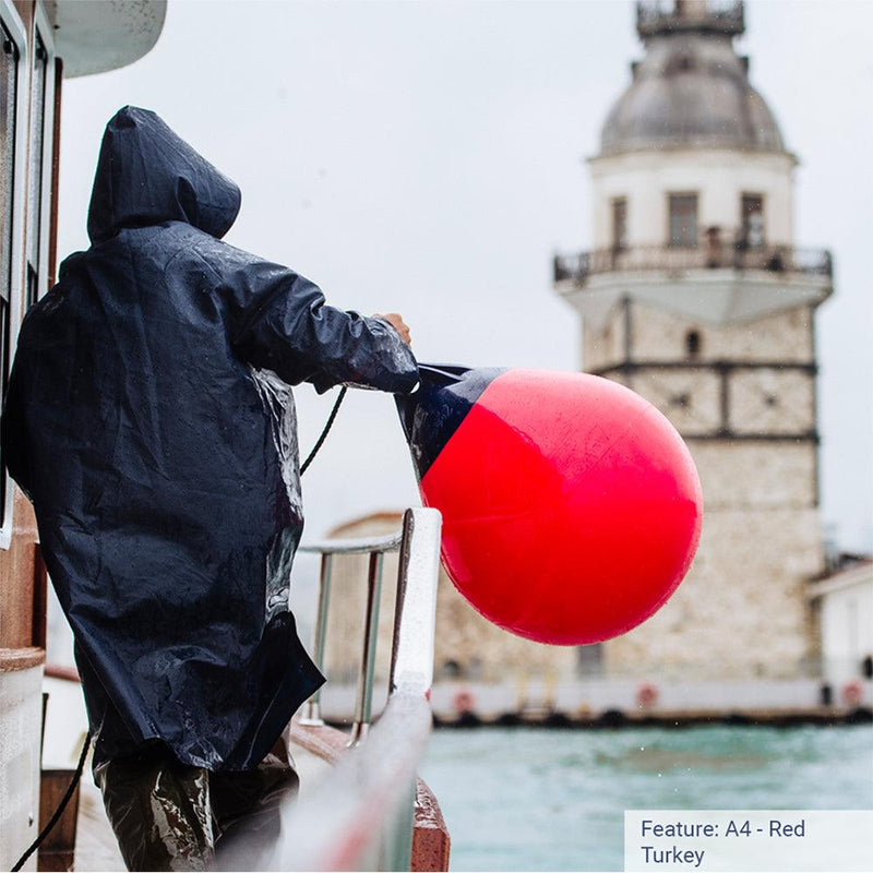 Polyform A-5 Buoy 27" Diameter - Red [A-5-RED] - Essenbay Marine