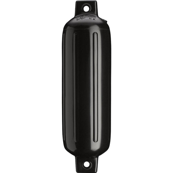 Polyform G-3 Twin Eye Fender 5.5" x 19" - Black [G-3-BLACKWO] - Essenbay Marine