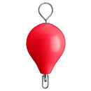 Polyform 13.5" CM Mooring Buoy w/SS Iron - Red [CM-2SS-RED] - Essenbay Marine